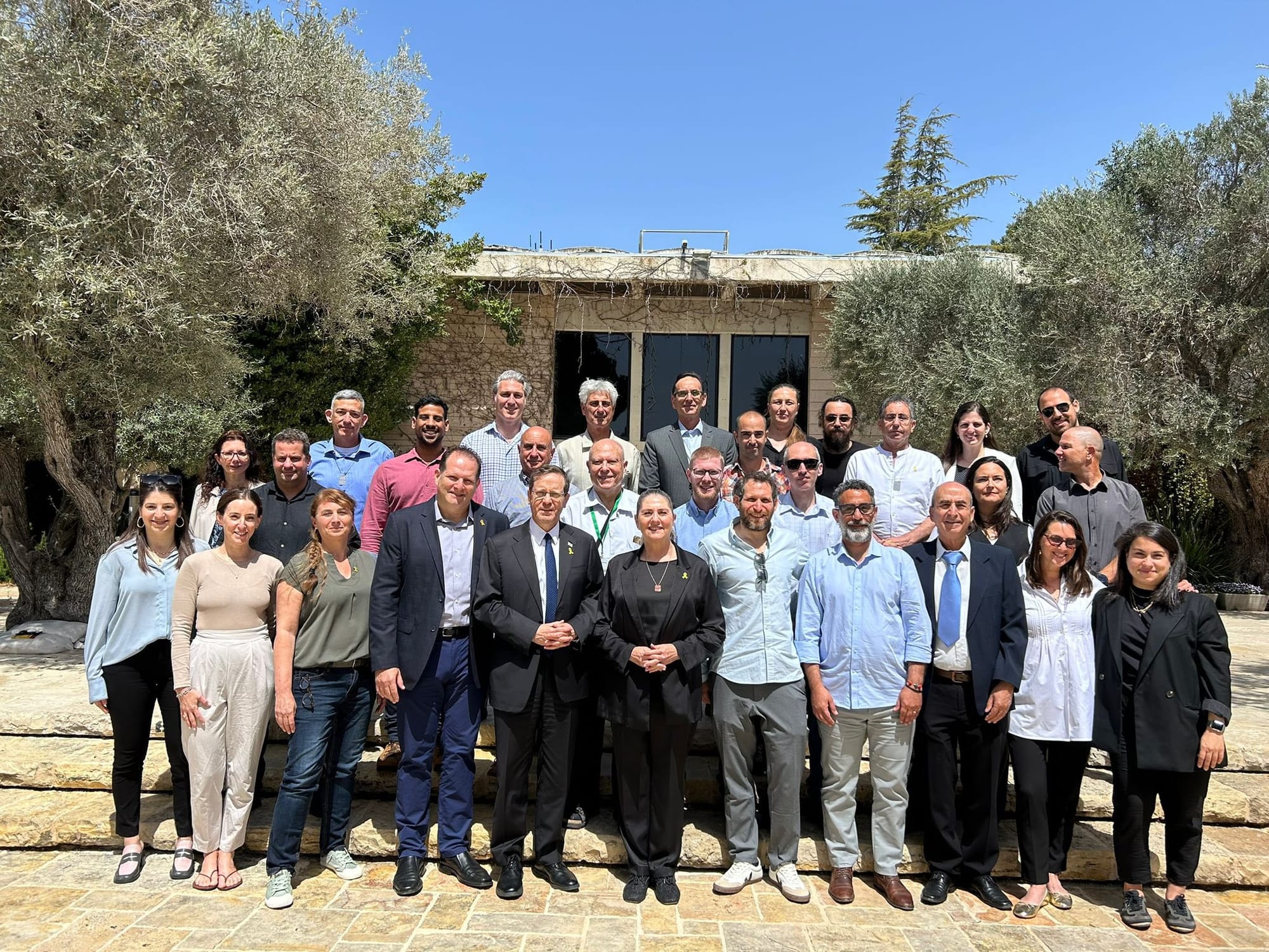 President Herzog on Intel Ignite, Kibbutz Holit partnership: "Precisely in this difficult period, the combination of the forces of the best Israeli minds brings good news"