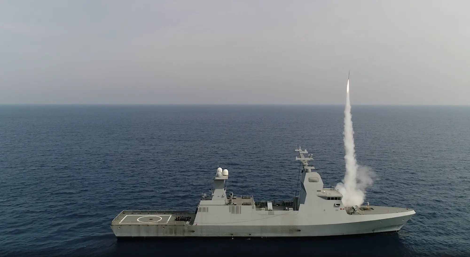 C-Dome Defense System: Sa'ar 6-class Corvette Achieves Historic Intercept